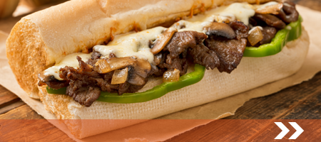 Delicious Philly Cheesesteak